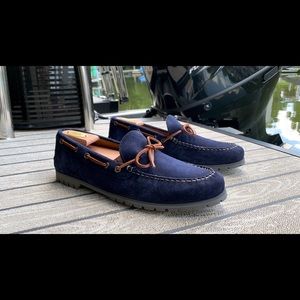 J. Crew Kenton Suede Boat Shoe